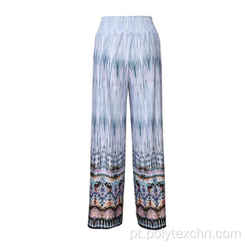 Boho Beach Jogger Calças Mulher